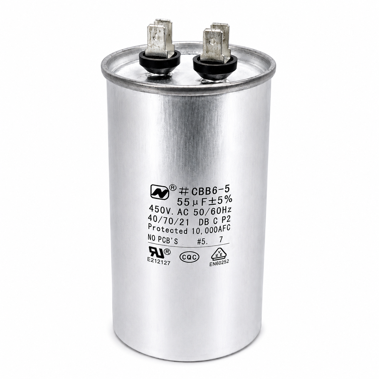 DriStorm Suntec SDP0104009 55 &micro;F 450 VAC dehumidifier compressor capacitor